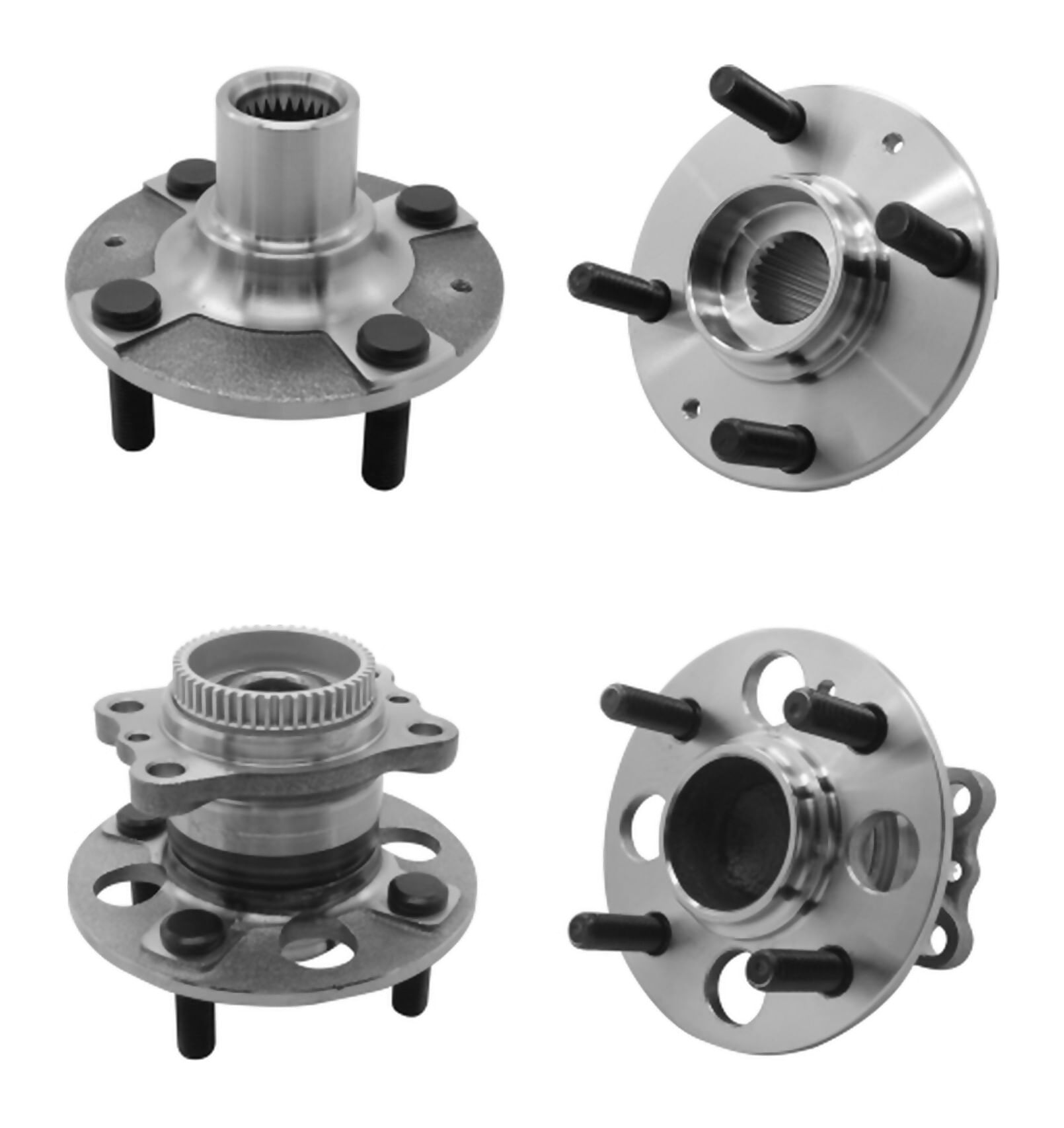 Kit De Mazas Rueda Delanteras Y Traseras Con Abs