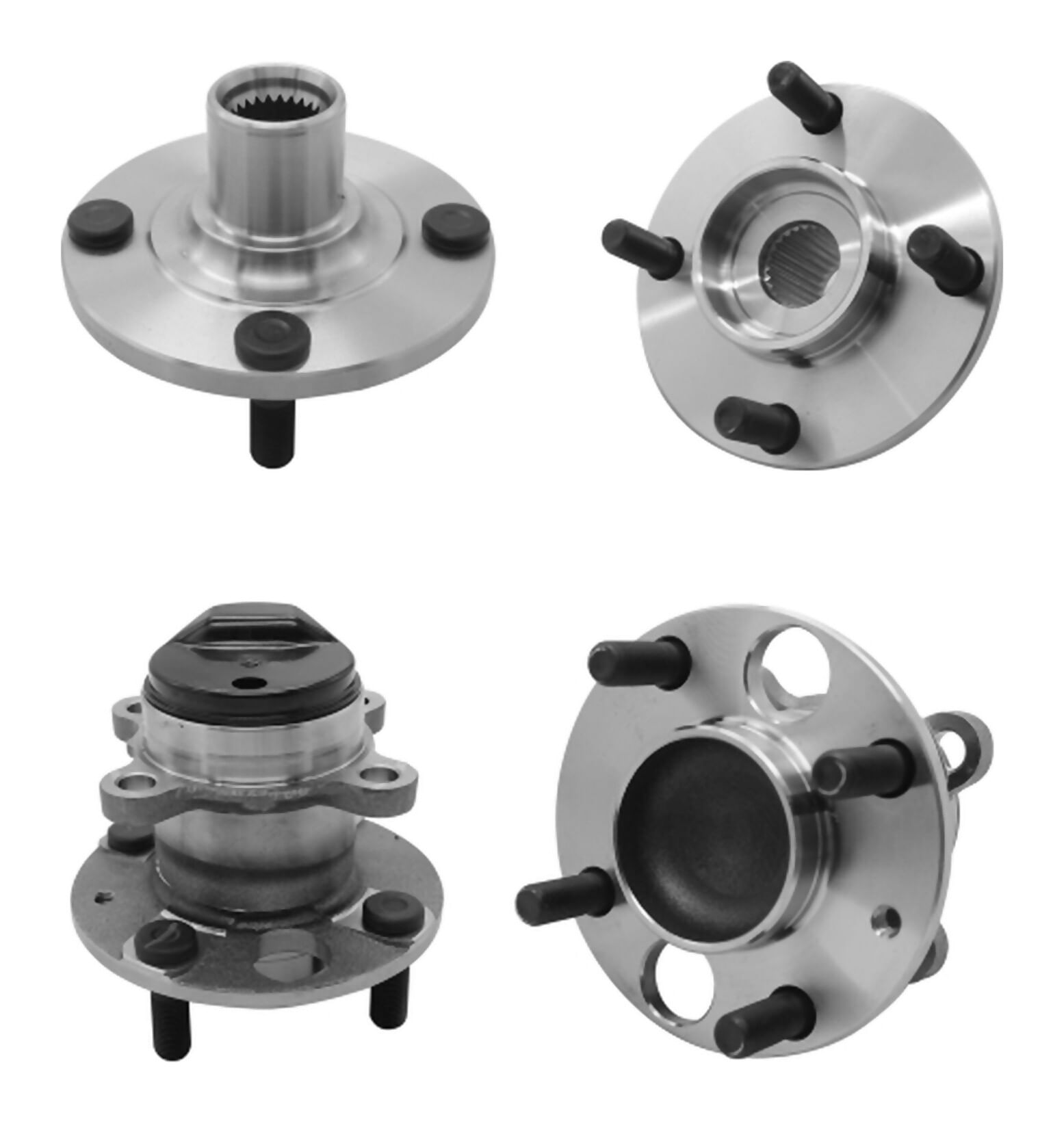 Kit De Mazas Rueda Delanteras Y Traseras Con Abs