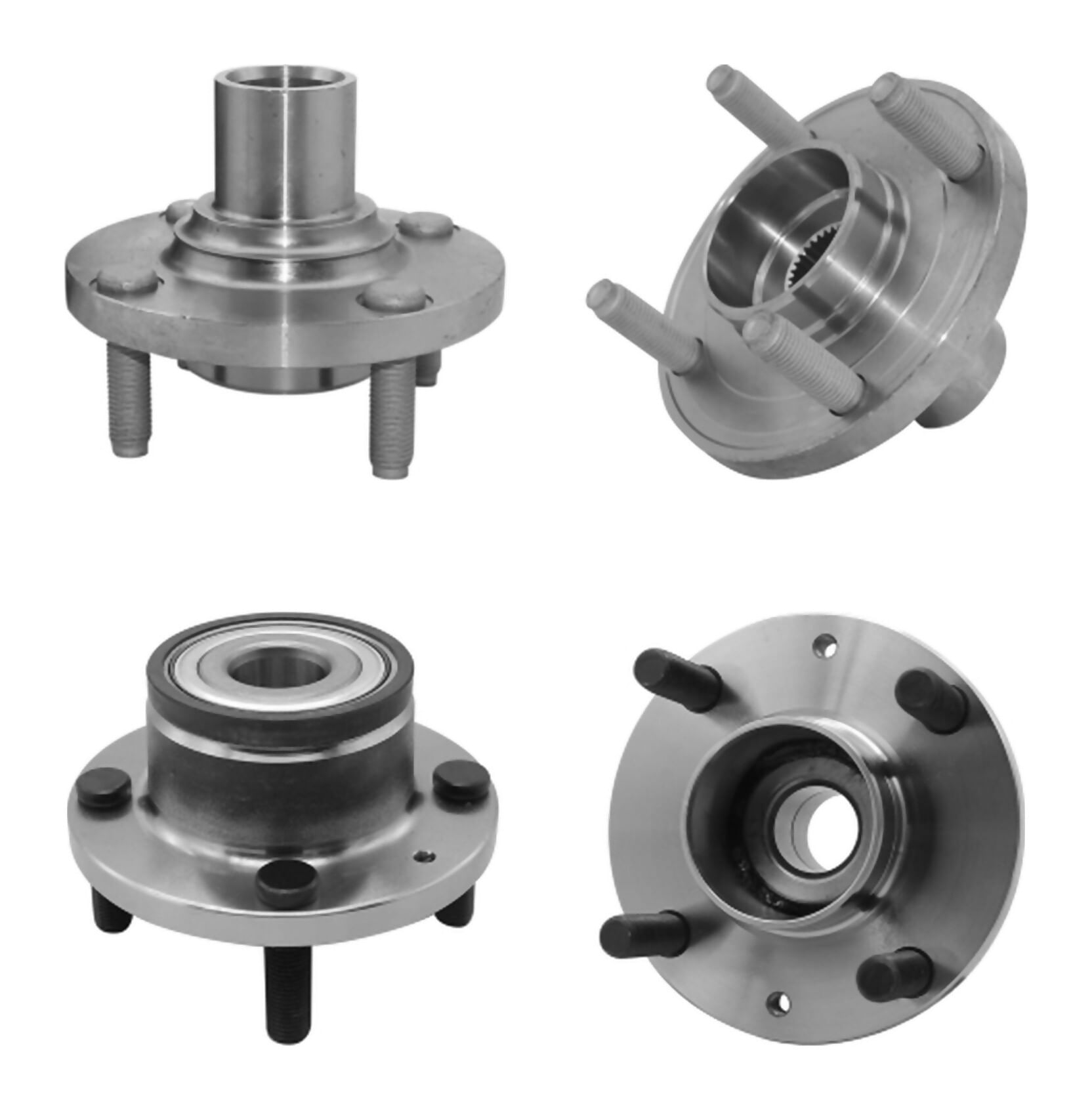 Kit De Mazas Rueda Delanteras Y Traseras Con Abs
