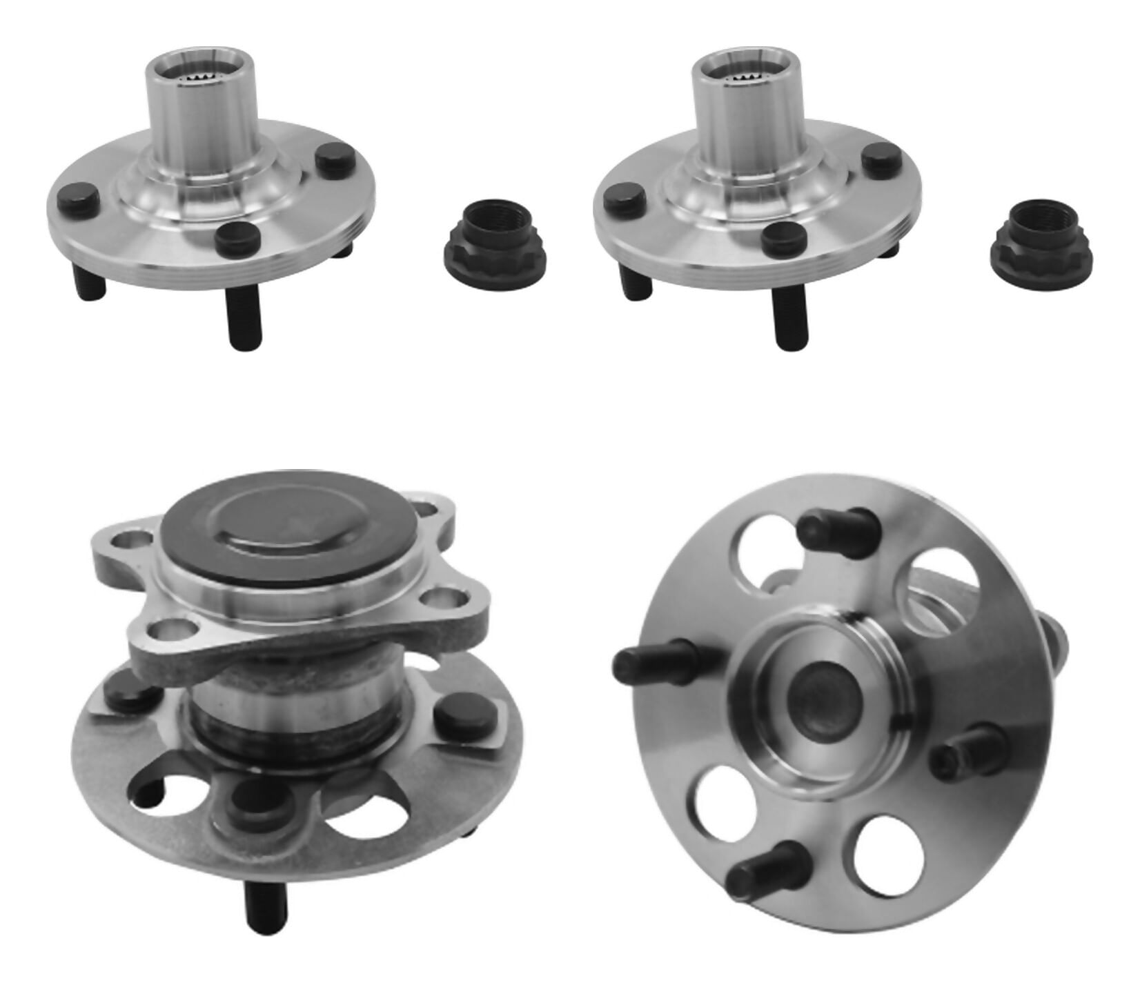 Kit De Mazas Rueda Delanteras Y Traseras