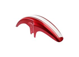 Salpicadera Roja Y Blanca Delantera