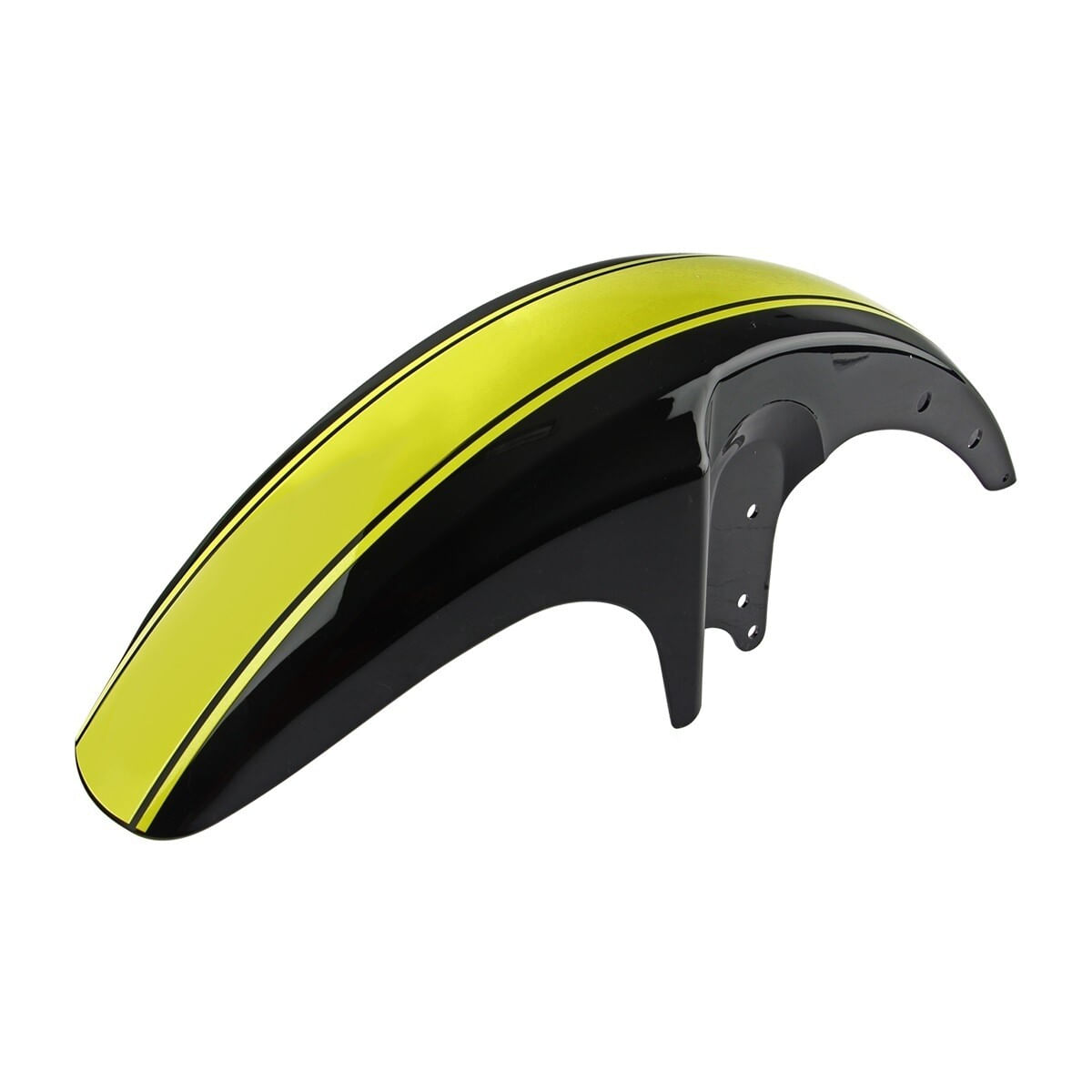 Salpicadera Amarillo Y Negro Delantera