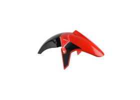 Salpicadera Roja Y Negro Delantera