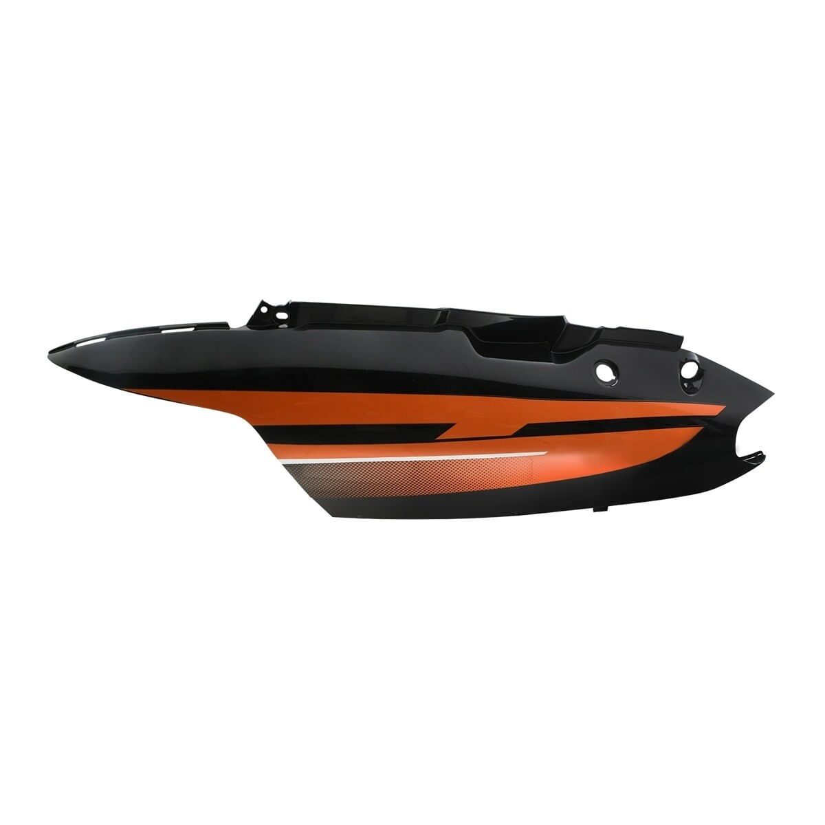 Cubierta Naranja Con Negro Izquierda