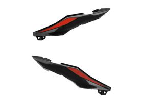 Par De Cubiertas Rojo Con Negro