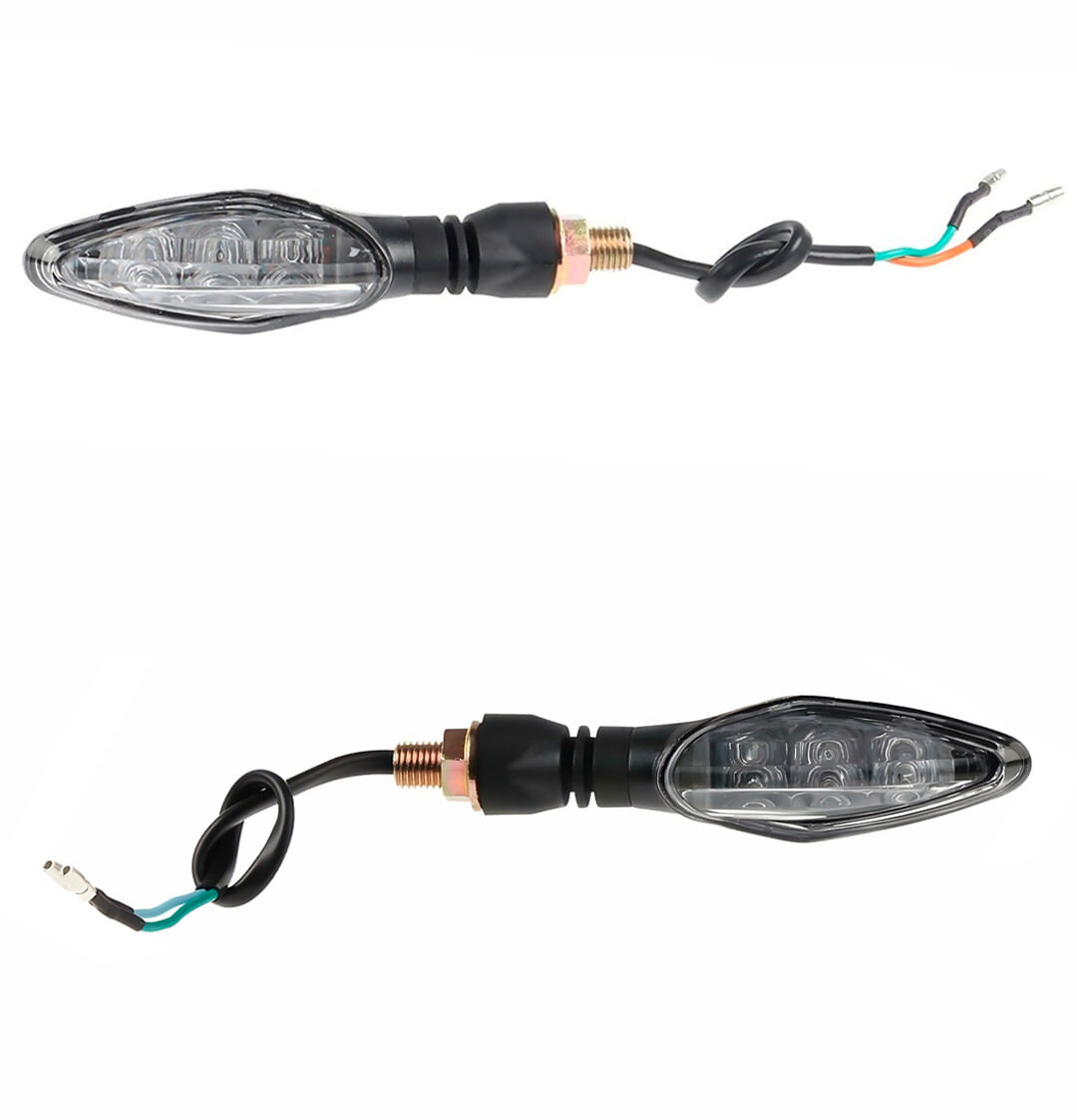 Par De Direccionales Con Leds Delanteras