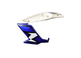 Cubierta De Tanque De Gasolina Azul Y Blanco Izquierda