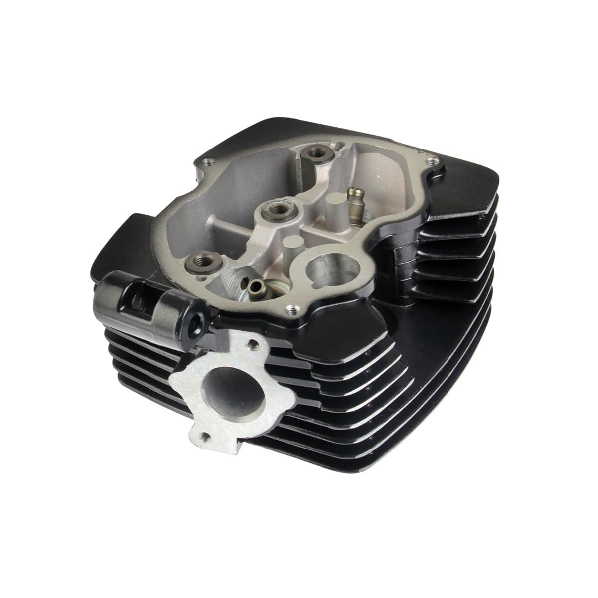 Cabeza De Cilindro De Motor Negro