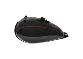 Tanque De Combustible Negro Con Vivos Rojos