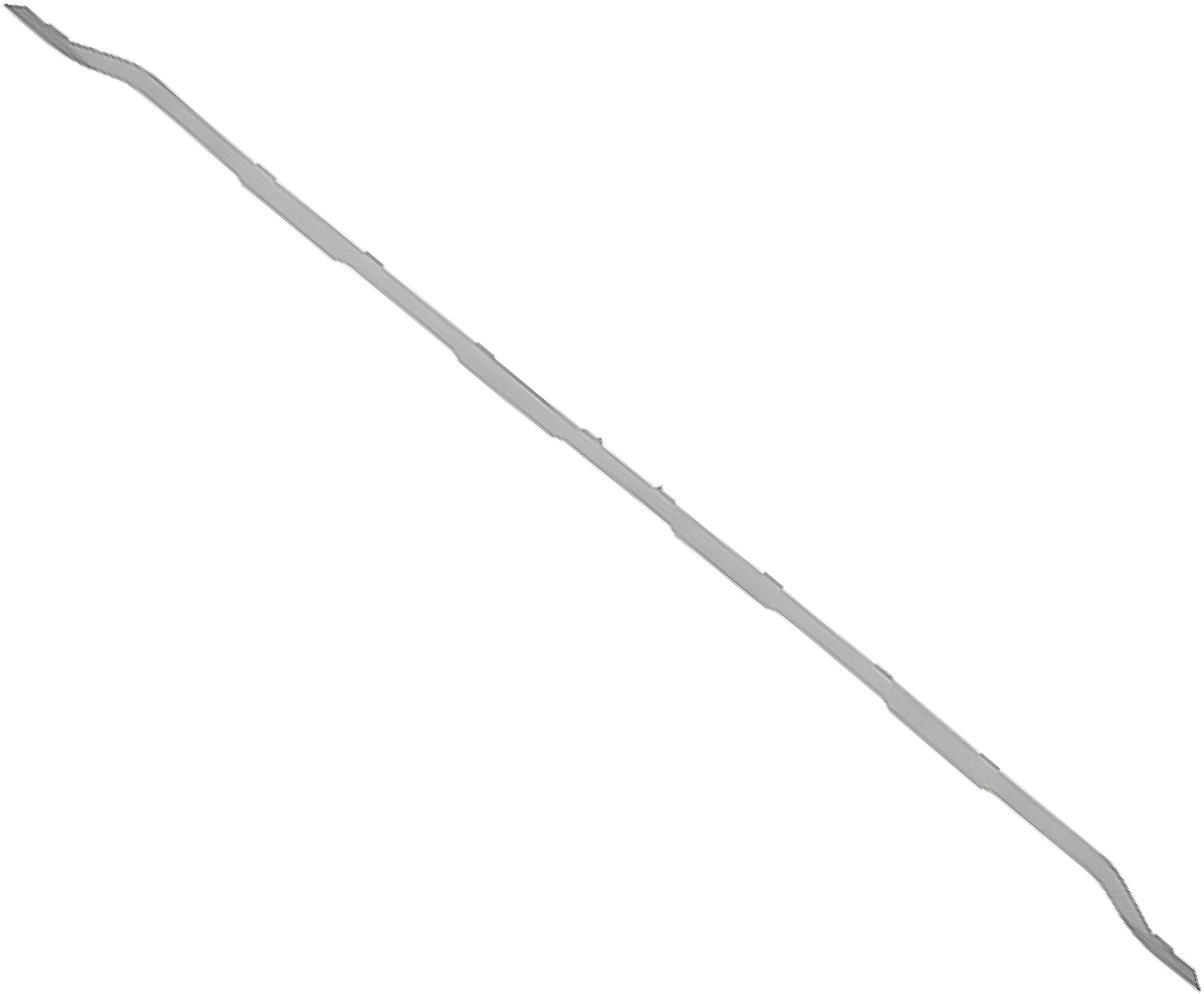 Moldura Para Defensa Delantera Inferior Central Cromada