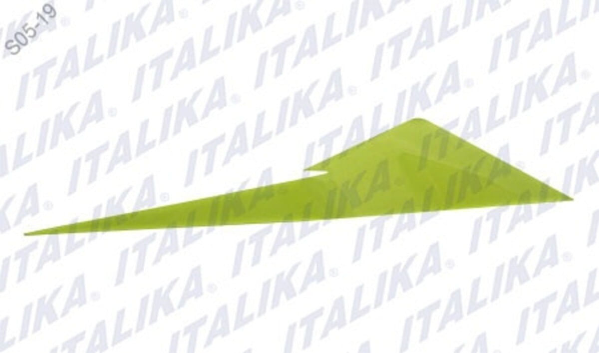 Etiqueta Decorativa Para Cubierta De Tanque Inferior Izquierda