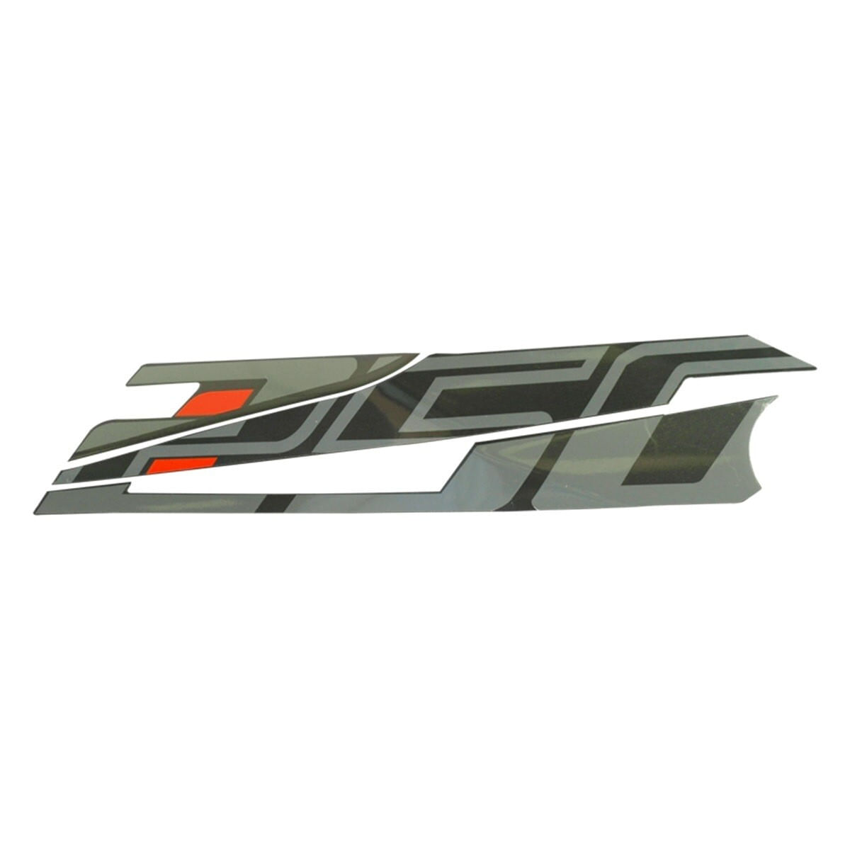 Etiqueta Decorativa Para Cubierta De Tanque Izquierda