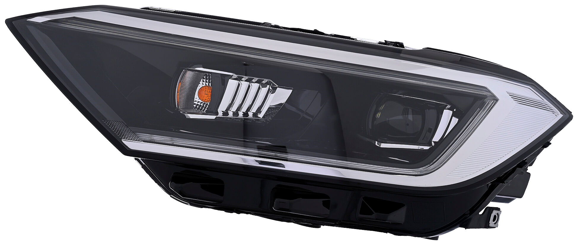 Faro Con Lupa Con Leds Lado Conductor