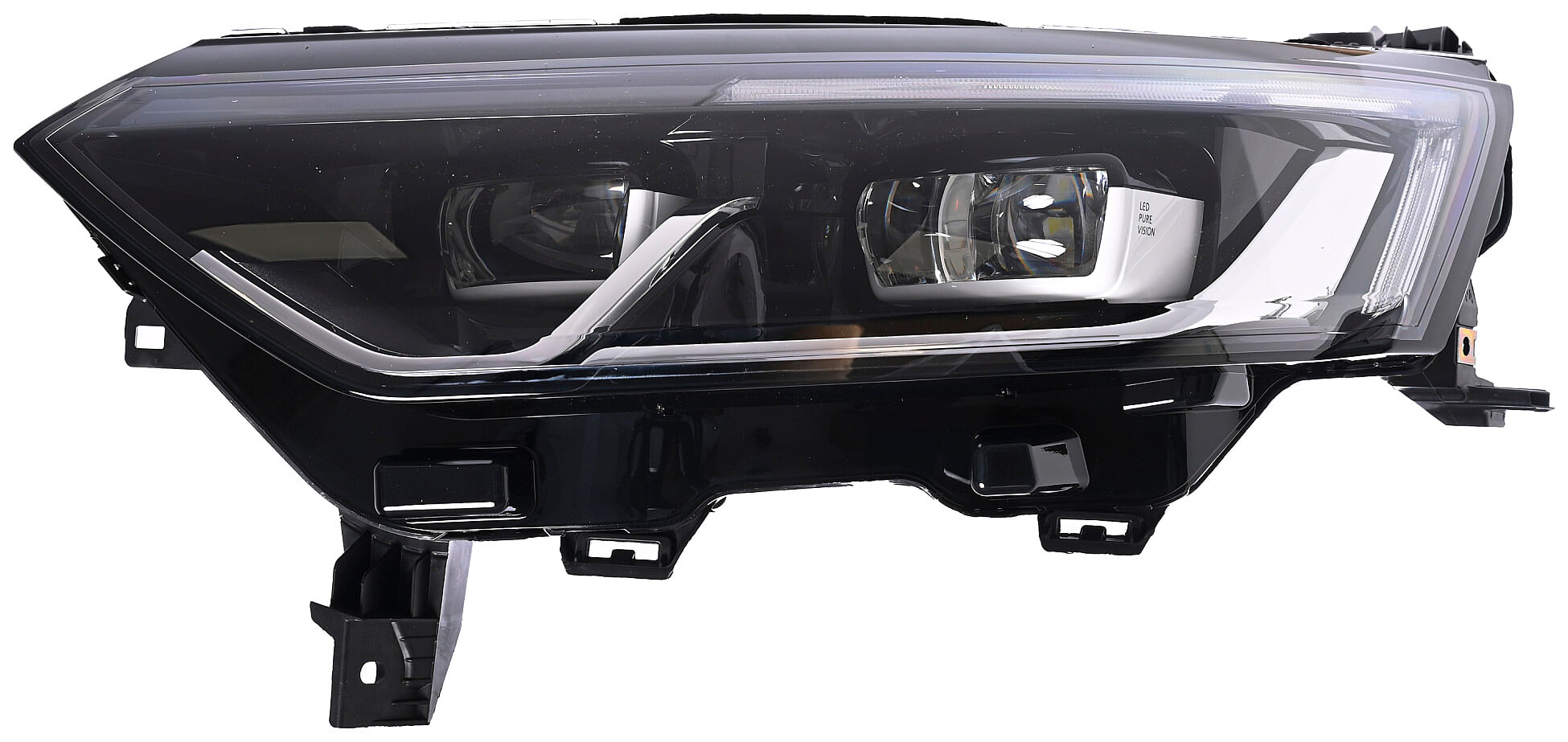Faro Con Motor Con Lupa Full Led Lado Conductor