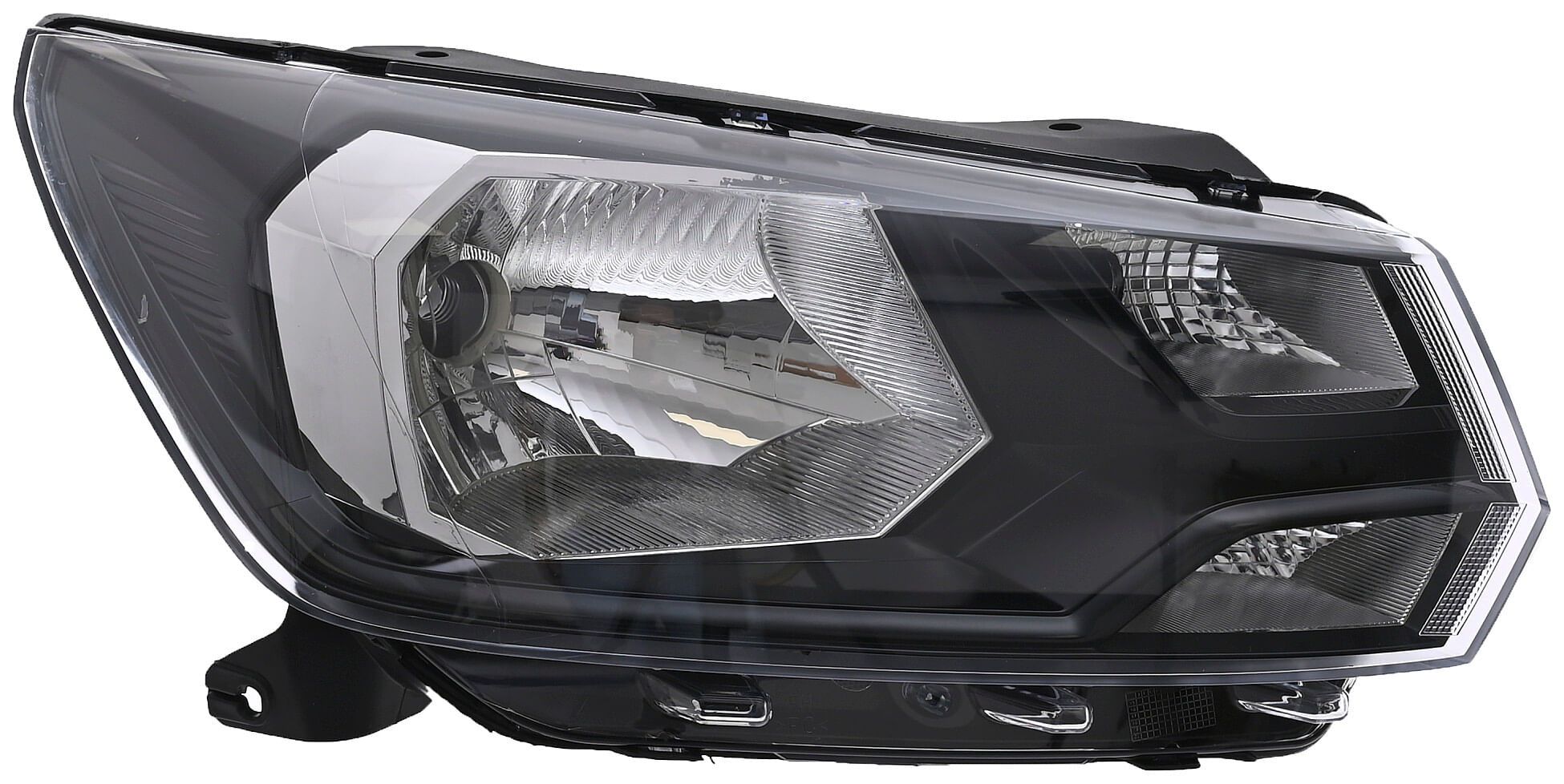 Faro Filo Negro Manual Sin Foco Lado Pasajero