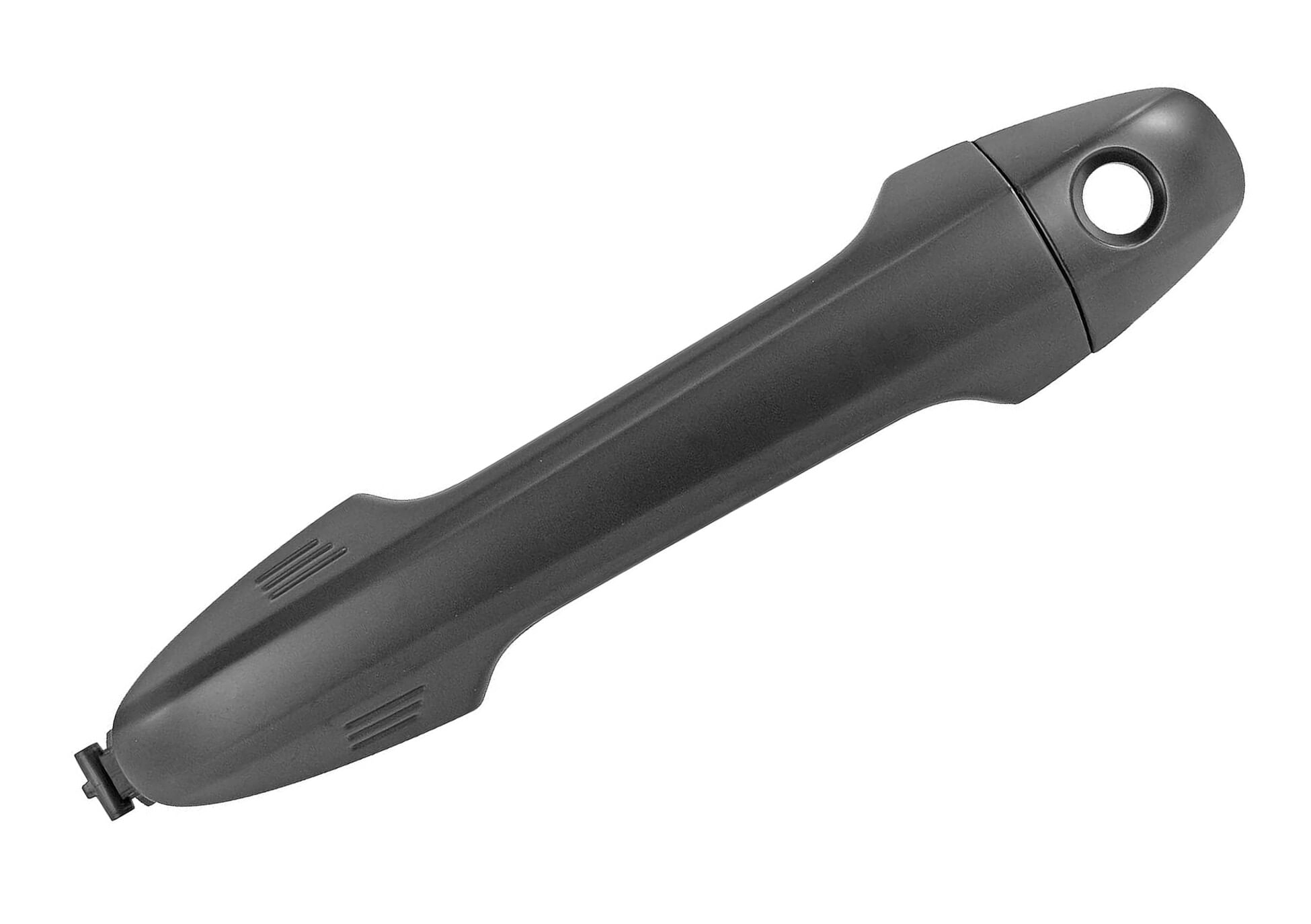 Manija Puerta Exterior Delantera Negra Con Hoyo Para Llave Lado Conductor