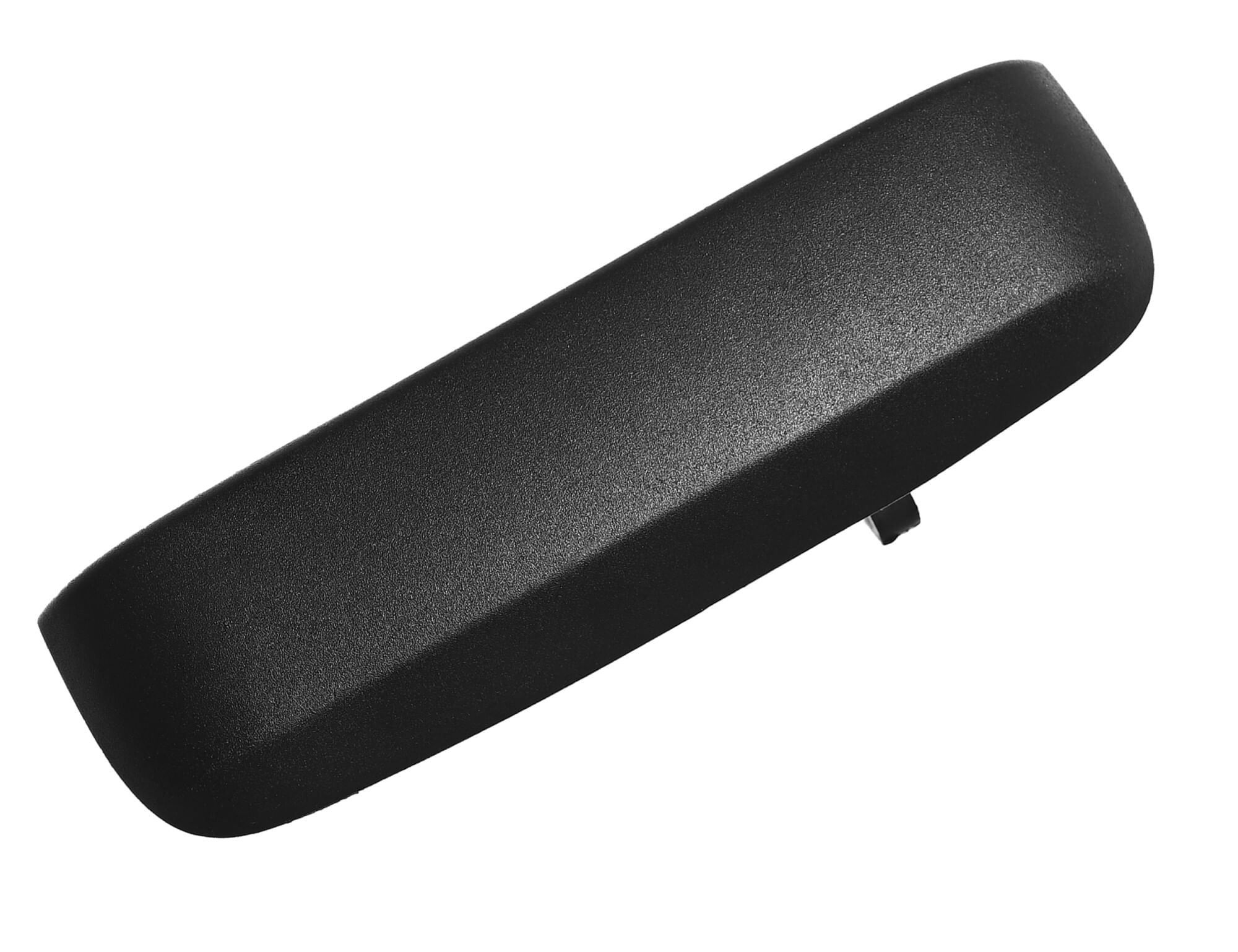 Manija Puerta Exterior Delantera Negra Corrugada Sin Hoyo Para Llave Lado Pasajero