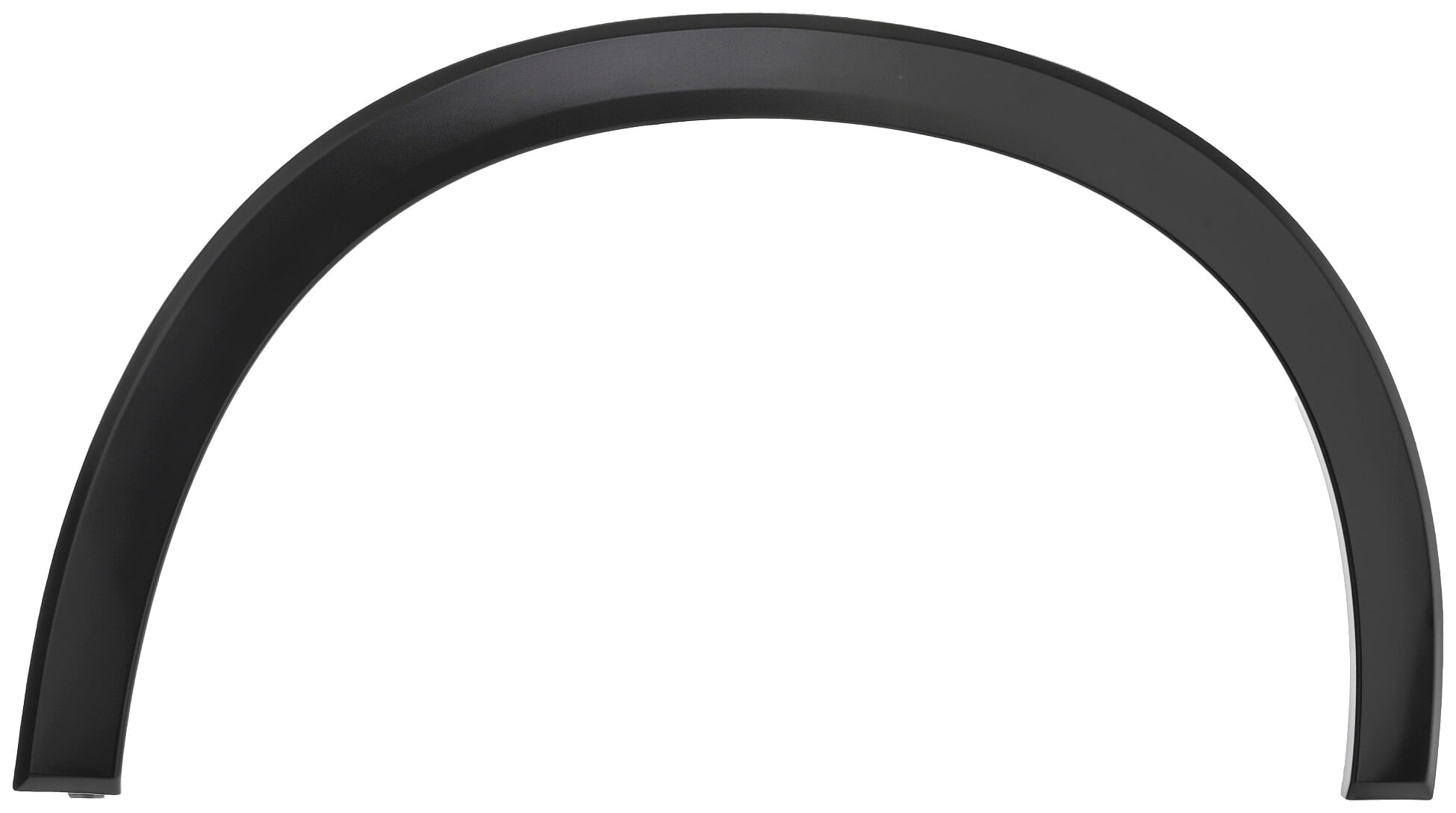 Moldura Para Salpicadera Delantera Negra Brillante Lado Pasajero