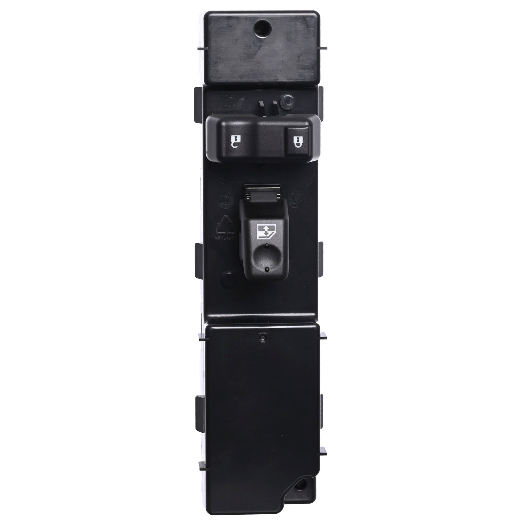 Control Para Cristal Negro 2 Teclas