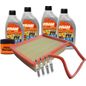 fram-autolite-kit-de-afinacion-con-aceite-mineral-15w40-bujias-doble-platino-y-2-filtros-10-piezas-chevrolet-aveo-2018-2022-aveo-l4-1-5l-0