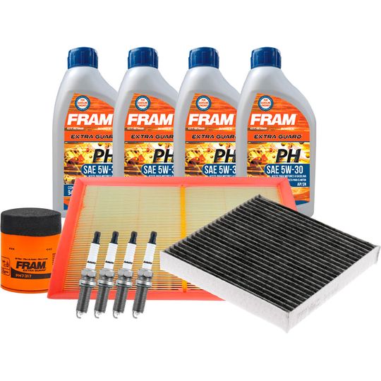 fram-autolite-kit-de-afinacion-con-aceite-mineral-5w30-bujias-doble-platino-y-3-filtros-11-piezas-nissan-np300-2016-2022-np300-l4-2-5l-0
