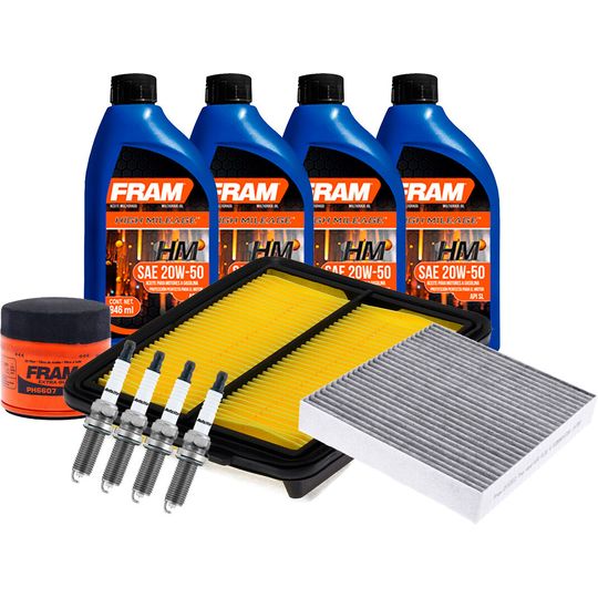fram-autolite-kit-de-afinacion-con-aceite-mineral-20w50-bujias-doble-platino-y-3-filtros-11-piezas-nissan-versa-2020-2023-versa-l4-1-6l-0