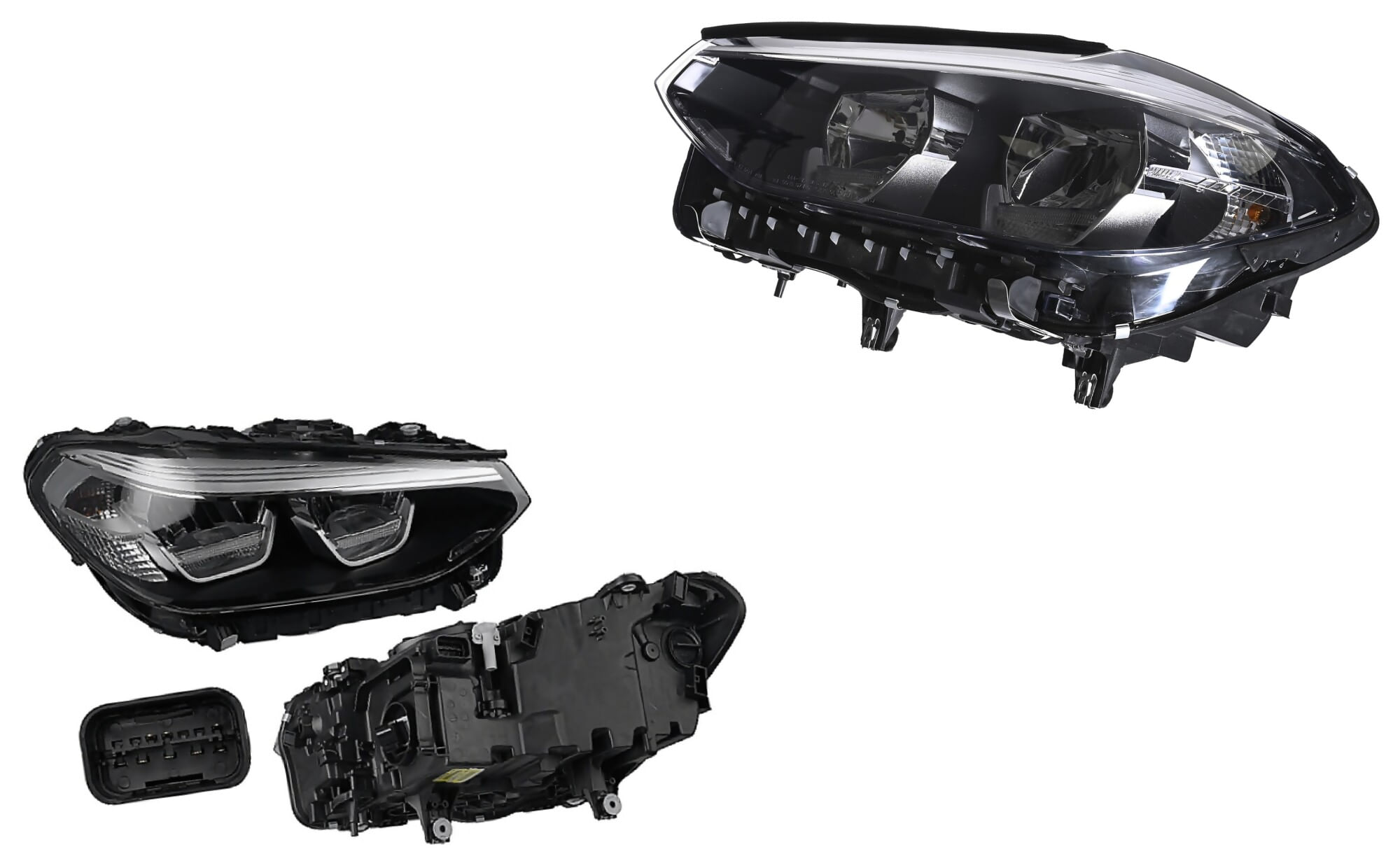 Par De Faros Con Leds