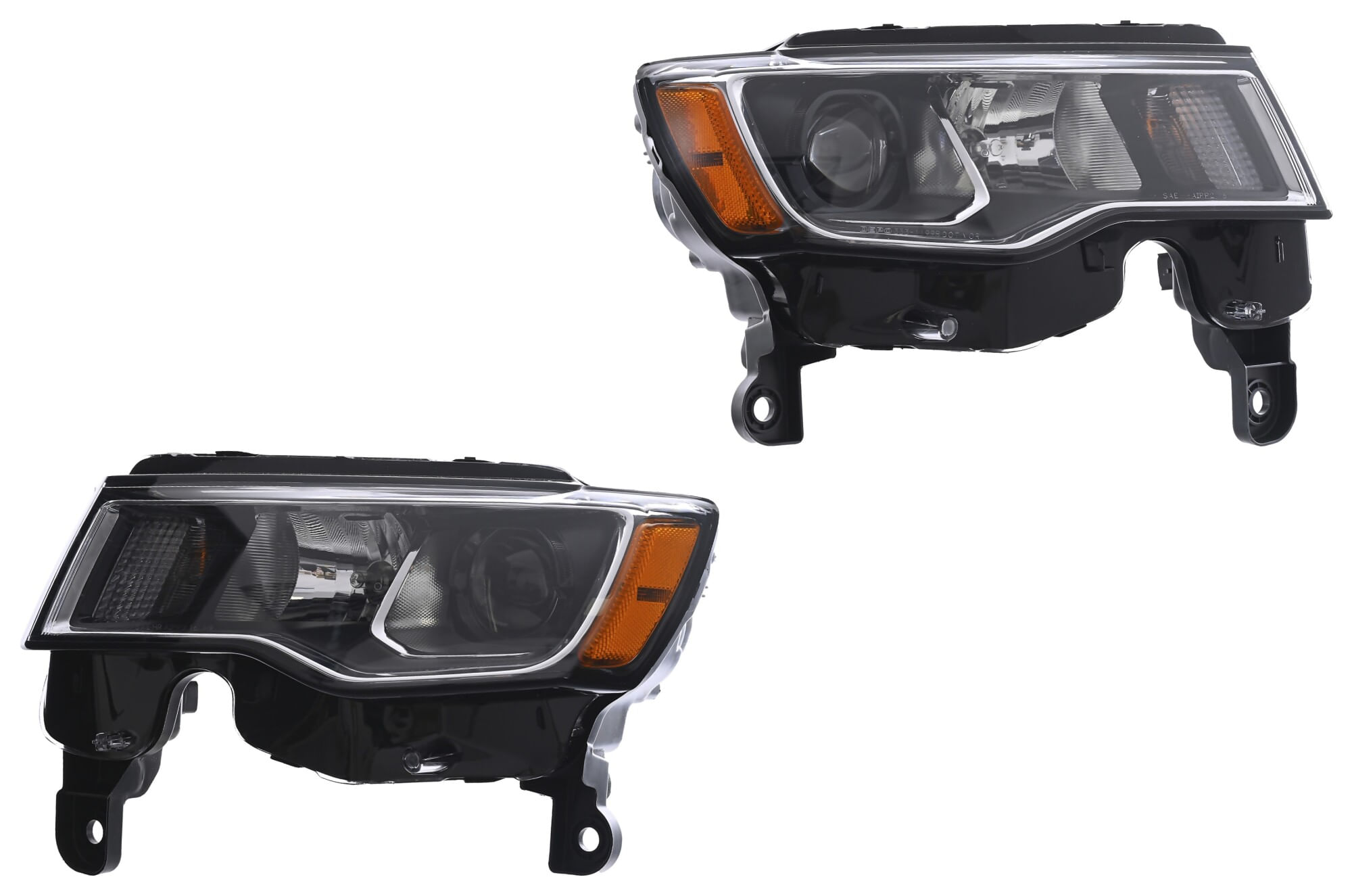 Par De Faros Filo Cromado