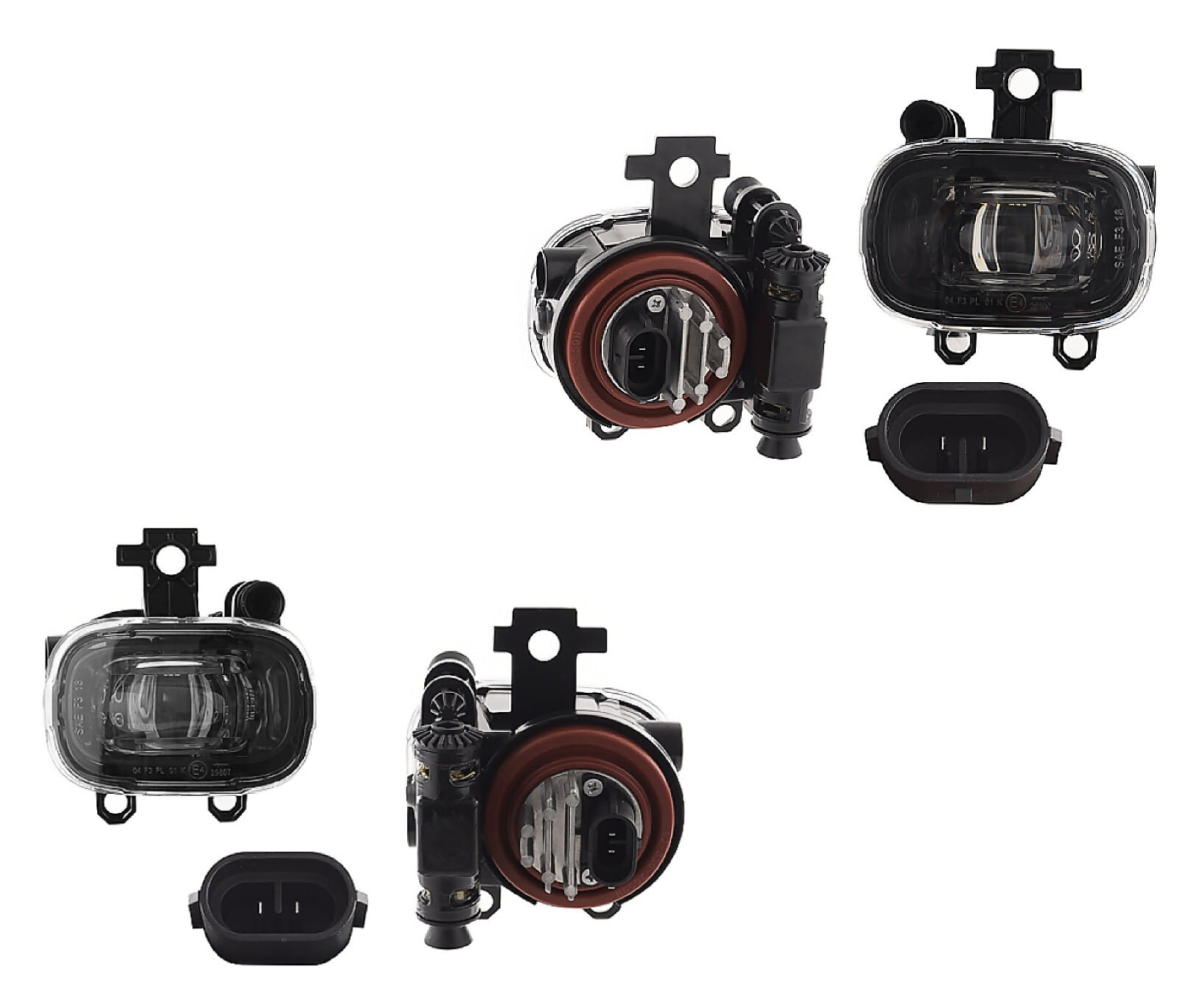Par De Faros Para Niebla Con Leds