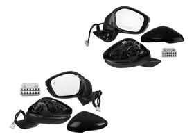 Par De Espejos Para Pintar Con Desempañante Con Direccional Eléctrico Para Sensor De Aproximidad 8 Pines