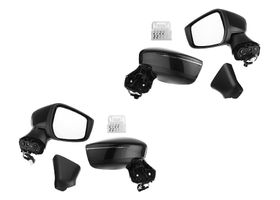 Par De Espejos Para Pintar Con Direccional Eléctrico 5 Pines