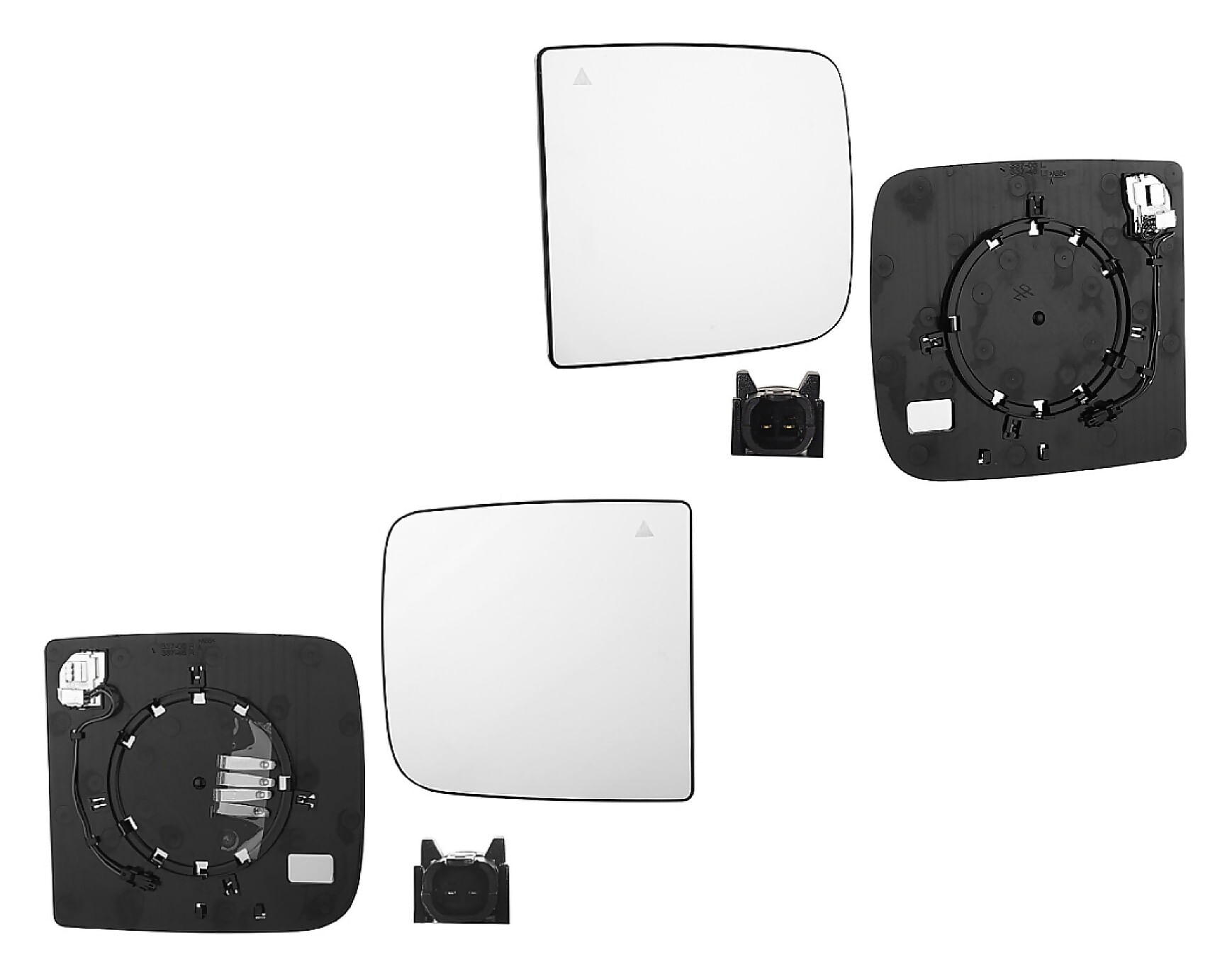 Par De Lunas Superiores Para Sensor De Proximidad Sin Desempañante