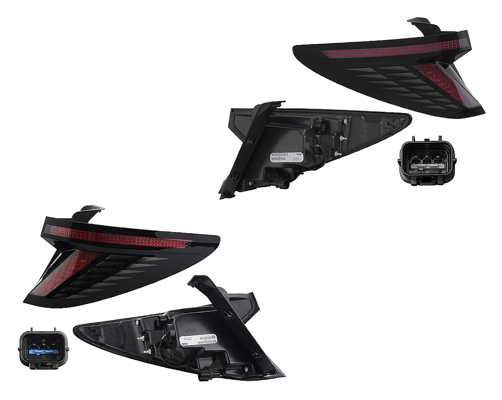 Par De Calaveras Exteriores Con Leds