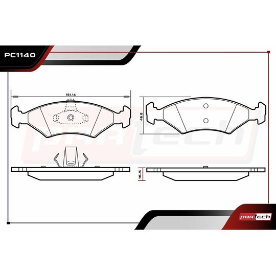 partech-balatas-ceramicas-delanteras-ford-fiesta-ikon-2003-2007-ikon-l4-1-6l-0