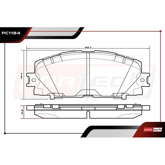 partech-balatas-ceramicas-delanteras-toyota-prius-2010-2021-prius-l4-1-8l-0 partech-balatas-ceramicas-delanteras-toyota-prius-2010-2021-prius-l4-1-8l-0