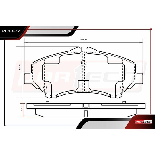 partech-balatas-ceramicas-delanteras-dodge-grand-caravan-2011-2015-grand-caravan-v6-3-6l-0 partech-balatas-ceramicas-delanteras-dodge-grand-caravan-2011-2015-grand-caravan-v6-3-6l-0