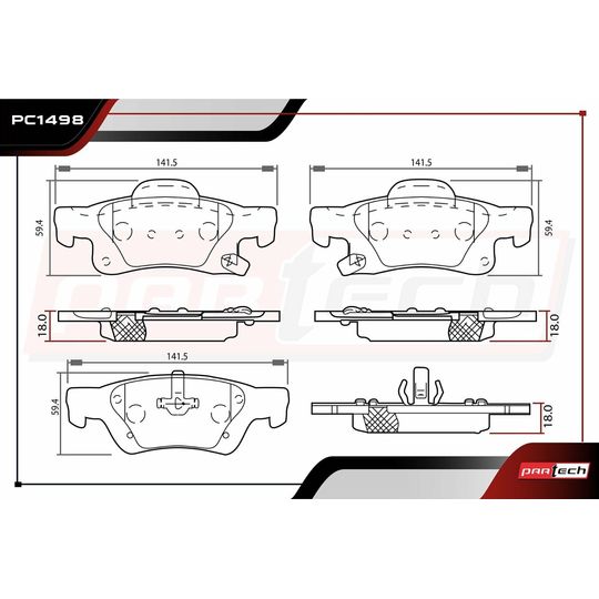 partech-balatas-ceramicas-traseras-dodge-durango-2011-2023-durango-v8-5-7l-v6-3-6l-0 partech-balatas-ceramicas-traseras-dodge-durango-2011-2023-durango-v8-5-7l-v6-3-6l-0