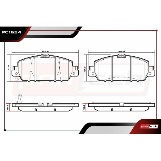 partech-balatas-ceramicas-delanteras-honda-accord-2017-2022-accord-l4-2-0l-l4-1-5l-0