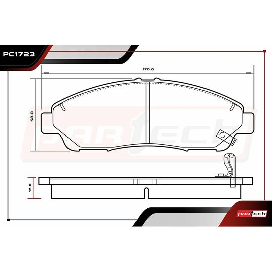 partech-balatas-ceramicas-delanteras-honda-ridgeline-2017-2022-ridgeline-v6-3-5l-0 partech-balatas-ceramicas-delanteras-honda-ridgeline-2017-2022-ridgeline-v6-3-5l-0