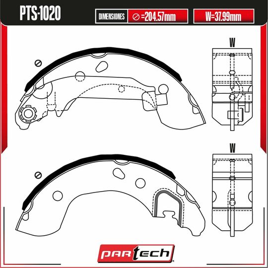 partech-zapatas-traseras-nissan-march-2012-2023-march-l4-1-6l-0 partech-zapatas-traseras-nissan-march-2012-2023-march-l4-1-6l-0