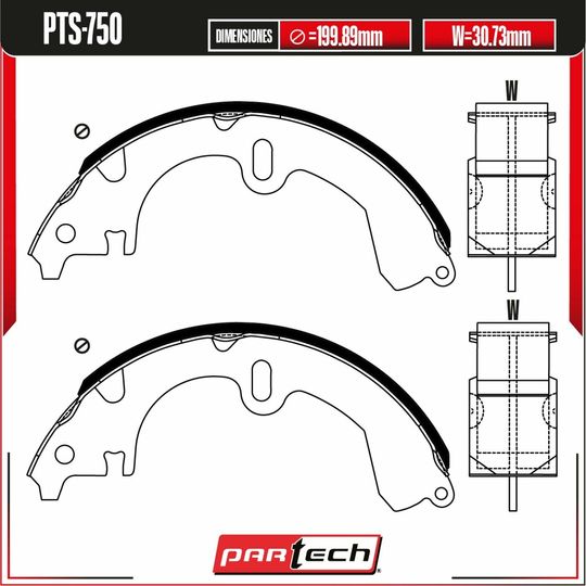 partech-zapatas-traseras-toyota-corolla-1998-2002-corolla-l4-1-8l-0 partech-zapatas-traseras-toyota-corolla-1998-2002-corolla-l4-1-8l-0