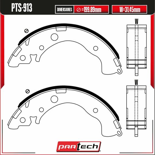 partech-zapatas-traseras-honda-insight-2010-2014-insight-l4-1-3l-0 partech-zapatas-traseras-honda-insight-2010-2014-insight-l4-1-3l-0