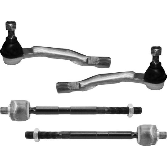 trackone-kit-de-terminales-de-direccion-4-piezas-chevrolet-tracker-1999-2004-tracker-0