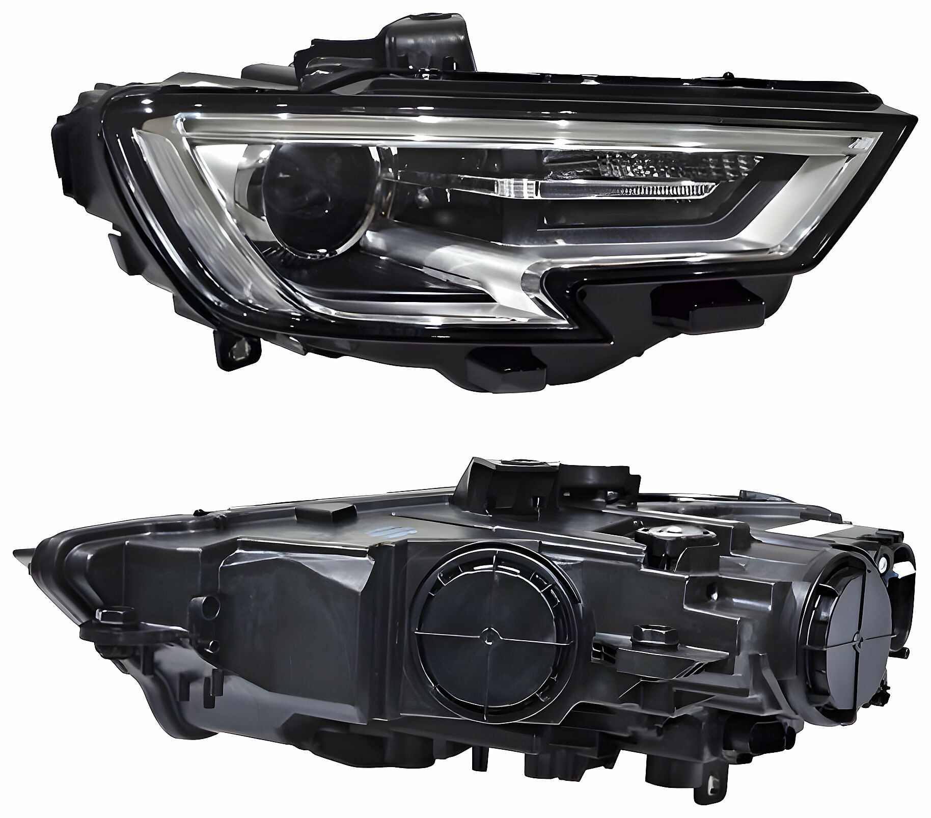 Faro Con Leds Con Motor Lado Pasajero