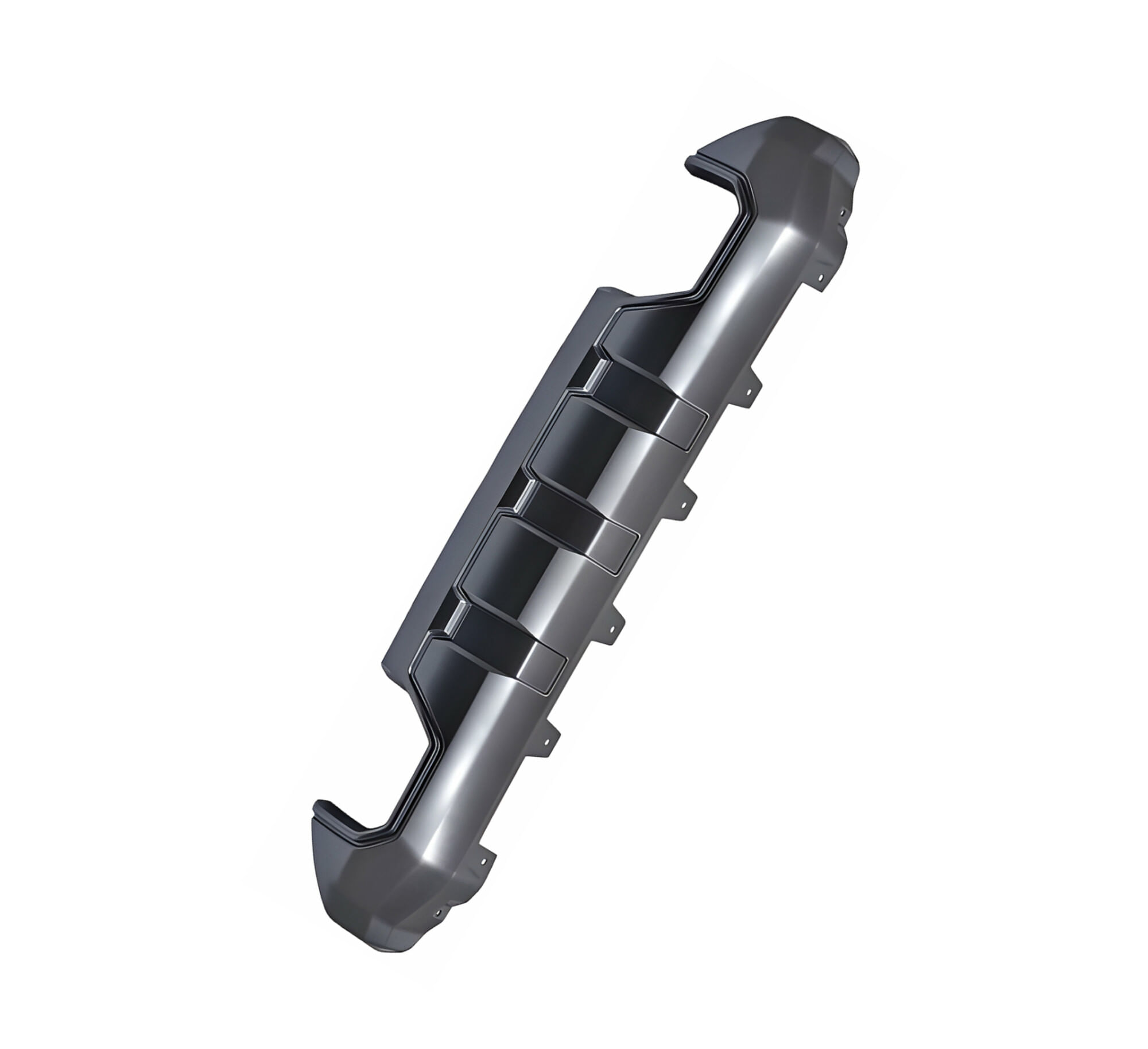 Moldura Para Defensa Delantera Negra