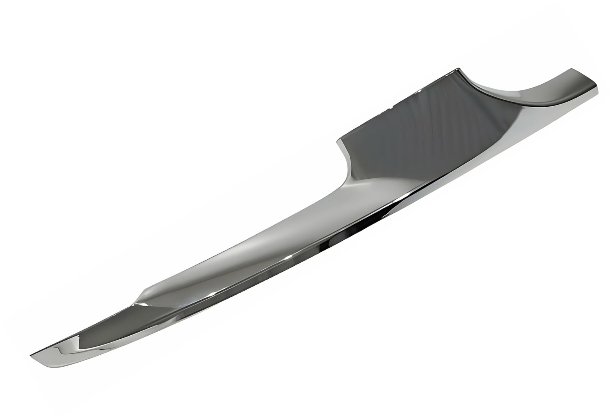 Moldura Para Defensa Delantera Inferior Crom Lado Pasajero