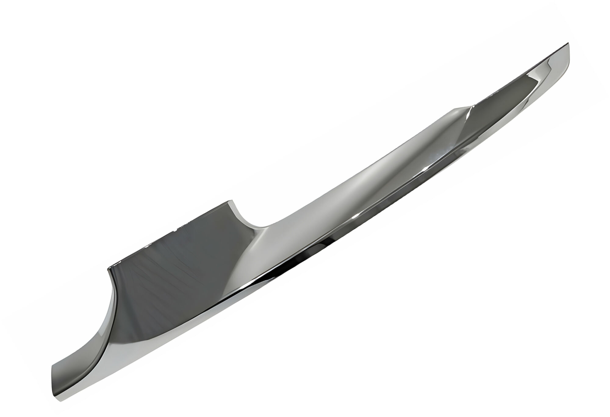 Moldura Para Defensa Delantera Inferior Crom Lado Conductor
