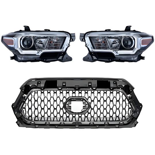 depo-tong-yang-kit-de-faros-fondo-negro-sin-luz-de-dia-sin-leds-y-parrilla-con-moldura-cromada-3-piezas-toyota-tacoma-2018-2019-tacoma-0