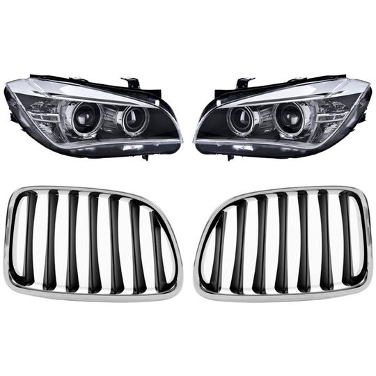 depo-tong-yang-kit-de-faros-para-foco-xenon-sin-foco-con-motor-con-leds-y-parrilla-negra-filo-cromado-4-piezas-bmw-x1-2013-2015-x1-0 depo-tong-yang-kit-de-faros-para-foco-xenon-sin-foco-con-motor-con-leds-y-parrilla-negra-filo-cromado-4-piezas-bmw-x1-2013-2015-x1-0