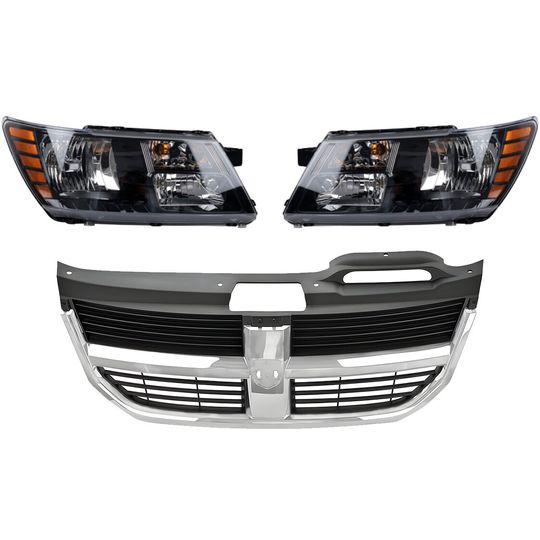 depo-tong-yang-kit-de-faros-fondo-negro-y-parrilla-negra-con-moldura-cromada-3-piezas-dodge-journey-2009-2010-journey-0
